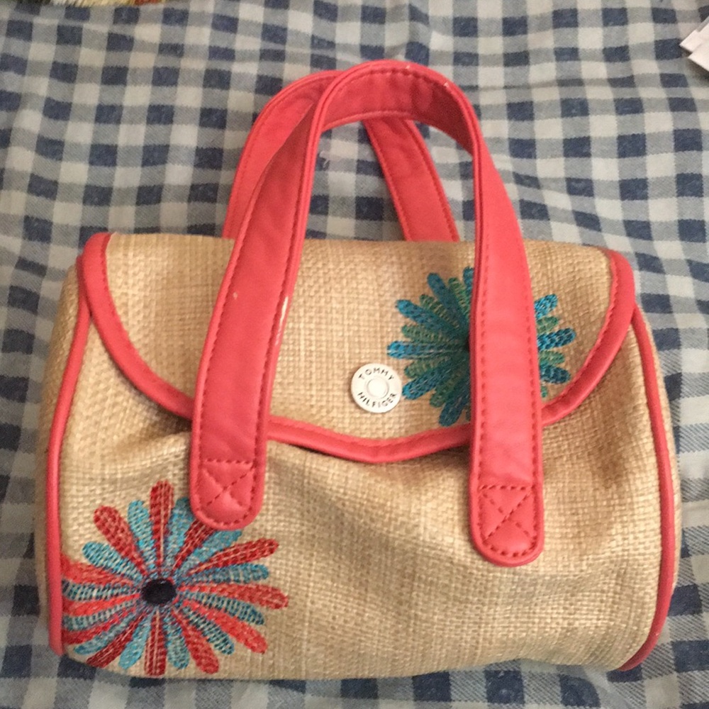 Tommy Hilfiger duffle bag purse